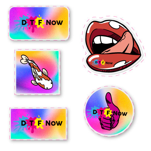 Laminated Vinyl Stickers up to 10x10cm